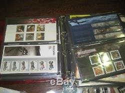2000-2010 Collection Presentation Packs Fv£450 Commemoratives 2 Albums