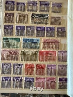 20th century Stamp Collection Album US, Canada, & Nations Overseas Vol 1