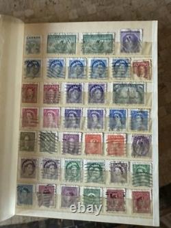20th century Stamp Collection Album US, Canada, & Nations Overseas Vol 1