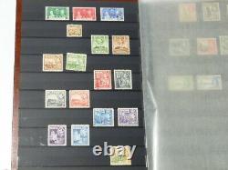 21 Photos King George VI Commonwealth Stamps Collection Album + Loose Ones #GVI