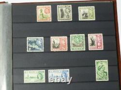 21 Photos King George VI Commonwealth Stamps Collection Album + Loose Ones #GVI