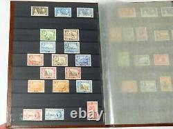 21 Photos King George VI Commonwealth Stamps Collection Album + Loose Ones #GVI