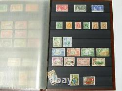21 Photos King George VI Commonwealth Stamps Collection Album + Loose Ones #GVI
