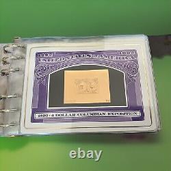 23 Karat Gold Proof Collection US Stamp Classic With COA