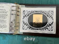 23 Karat Gold Proof Collection US Stamp Classic With COA