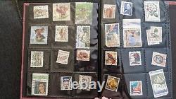 275 stamps worldwide collection album, includes rare 4¢ Lincoln & 3¢ liberty