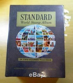 2800+ worldwide stamp 1840s-1970 collection Harris Standard Album M-Z countries