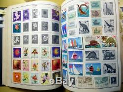 2800+ worldwide stamp 1840s-1970 collection Harris Standard Album M-Z countries