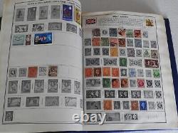3500+ Worldwide Stamp Collection in 1969 Harris Deluxe Stateman Album G to Z