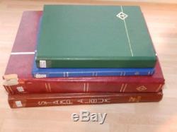 (3829) GB Stamp Collection M & U Plenty Of Qv In 4 Stock Albums