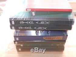 (3835a) GB & Commonwealth Collection M & U In 9 Stock Albums+album+pages