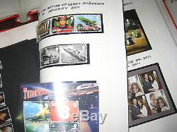 4 Albums 1971-2011 Commem Defin Regional Stamp Collection Fv£1740