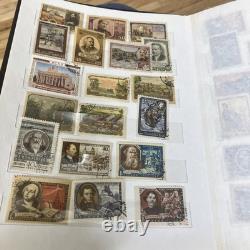 400 Mixed Vtg. Stamp Album- Most USSR/Czechoslovakia+ Bulgaria. A DEAL- LOOK