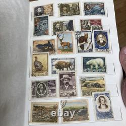 400 Mixed Vtg. Stamp Album- Most USSR/Czechoslovakia+ Bulgaria. A DEAL- LOOK