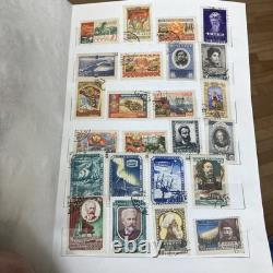 400 Mixed Vtg. Stamp Album- Most USSR/Czechoslovakia+ Bulgaria. A DEAL- LOOK
