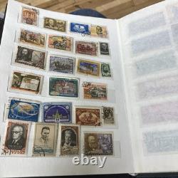 400 Mixed Vtg. Stamp Album- Most USSR/Czechoslovakia+ Bulgaria. A DEAL- LOOK