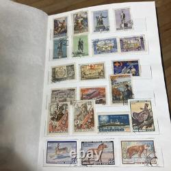 400 Mixed Vtg. Stamp Album- Most USSR/Czechoslovakia+ Bulgaria. A DEAL- LOOK