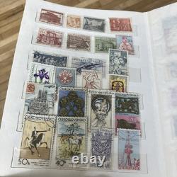 400 Mixed Vtg. Stamp Album- Most USSR/Czechoslovakia+ Bulgaria. A DEAL- LOOK