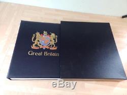(4023) Mint GB Stamp Collection 1840-1970 In Davo Album With Mounts