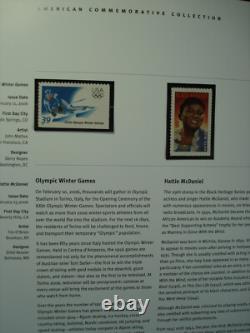 405 U. S. Mint NH Stamps in 2006 to 2009 USPS Commemorative Stamp Club Album