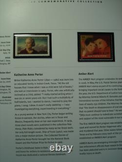 405 U. S. Mint NH Stamps in 2006 to 2009 USPS Commemorative Stamp Club Album