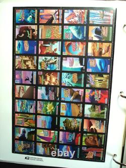 405 U. S. Mint NH Stamps in 2006 to 2009 USPS Commemorative Stamp Club Album