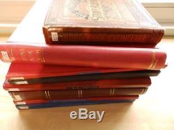 (4145) GB Stamp Collection In 6 Stock Albums + 2 Albums