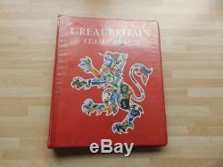 (4331) GB Stamp Collection 1840-1970 With Seahorses In Sg Album