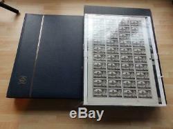 (4438) GB STAMP COLLECTION IN 2 STOCK ALBUMS, P/PACKS etc