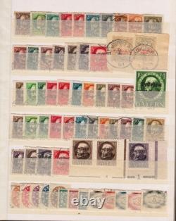 #48 Germany & Area Reich Occupations Wwi Wwii Vintage Album Top Collection