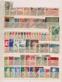 #48 Germany & Area Reich Occupations Wwi Wwii Vintage Album Top Collection