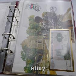 5 Album World Stamps & Banknotes Collection