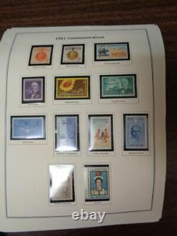 $500+ Face value Postage MINT US collection Mystic album pages mounts 1893-1999