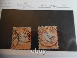 524 Rare Vintage Antique Germany Stamp Collection Album 1888 & Up StampBook2B