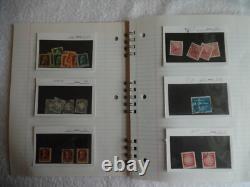 524 Rare Vintage Antique Germany Stamp Collection Album 1888 & Up StampBook2B
