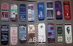 564 Matchbook Covers Beachcraft Album Cigarettes War Bonds Stamps Resorts Gum