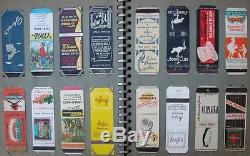 564 Matchbook Covers Beachcraft Album Cigarettes War Bonds Stamps Resorts Gum