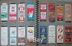 564 Matchbook Covers Beachcraft Album Cigarettes War Bonds Stamps Resorts Gum