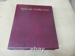 6 Royal Mail Albums With Collection Of GB First Day Covers (100s)