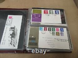 6 Royal Mail Albums With Collection Of GB First Day Covers (100s)