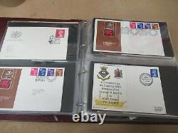 6 Royal Mail Albums With Collection Of GB First Day Covers (100s)