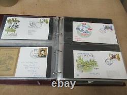 6 Royal Mail Albums With Collection Of GB First Day Covers (100s)