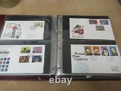 6 Royal Mail Albums With Collection Of GB First Day Covers (100s)