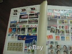 8 Albums 1971-2015 Commemorative Definitive Stamp Collection Mnh Fv £3500. +