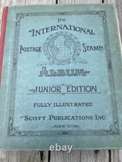 A Robust Antique Stamp collection in Scott International postage album