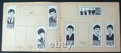 A&bc-popstars Fab Photo Stamps Album+52 Stamps Stuck In All Scanned Beatles