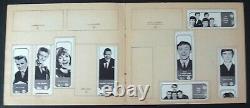 A&bc-popstars Fab Photo Stamps Album+52 Stamps Stuck In All Scanned Beatles