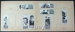 A&bc-popstars Fab Photo Stamps Album+52 Stamps Stuck In All Scanned Beatles