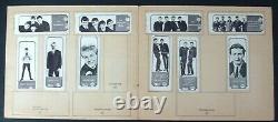 A&bc-popstars Fab Photo Stamps Album+52 Stamps Stuck In All Scanned Beatles