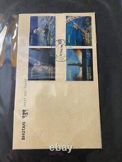 A collection of space stamps mounted without hinges All mint